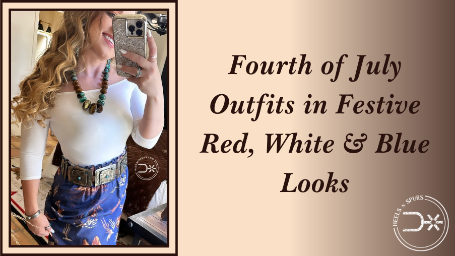 Fourth of July Outfits in Festive Red, White & Blue Looks