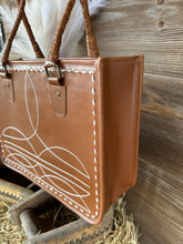 Load image into Gallery viewer, The Ranch Wife’s Boot Stitched Tote
