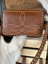 Load image into Gallery viewer, The Ranch Wife’s Boot Stitched Crossbody
