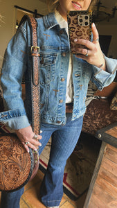 Boot Stitched Denim Jacket