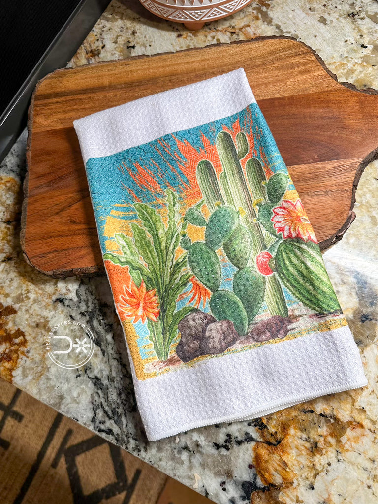 Cactus Vibes Towel