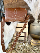 Load image into Gallery viewer, The Ranch Wife’s Boot Stitched Crossbody
