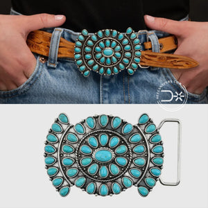 Turquoise Cluster Buckle