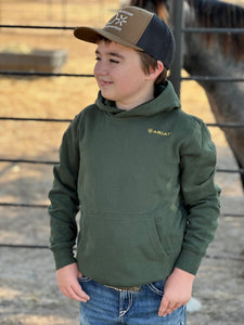 Boys Ariat Bull Hoodie