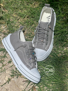 Bling Sneakers ~ Grey (Very G)