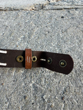 Load image into Gallery viewer, Leather Stitched Belt (Sold Without A Buckle)
