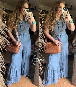 The Dolly Denim Jumpsuit