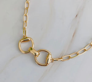 Gold Bit Necklace