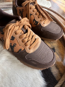 Bronc Boot-Stitched Sneakers