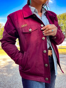 Ariat Grizzly Jacket ~ Burgundy