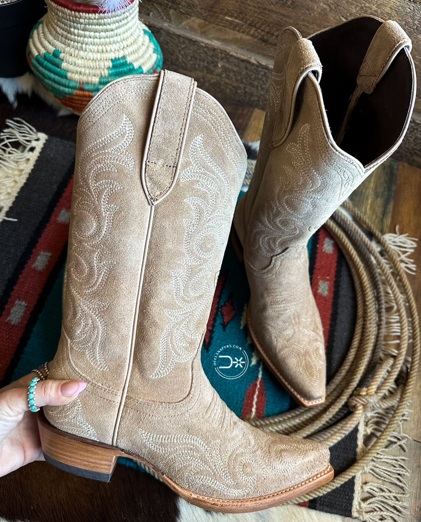 Hazen Taupe Suede Ariat Boots