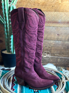 Laramie Stretchfit Tall Burgundy Boots