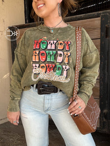 Howdy Christmas Sweatshirt