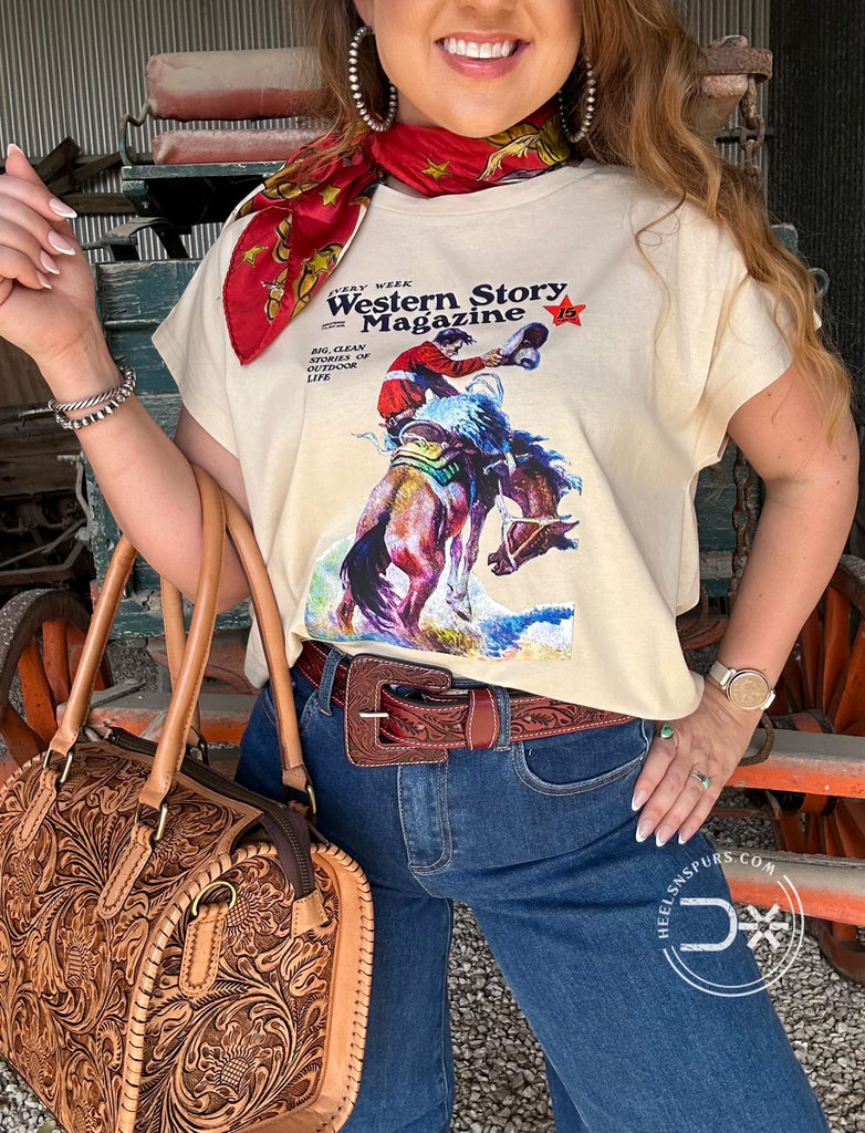 Western Magazine Tee