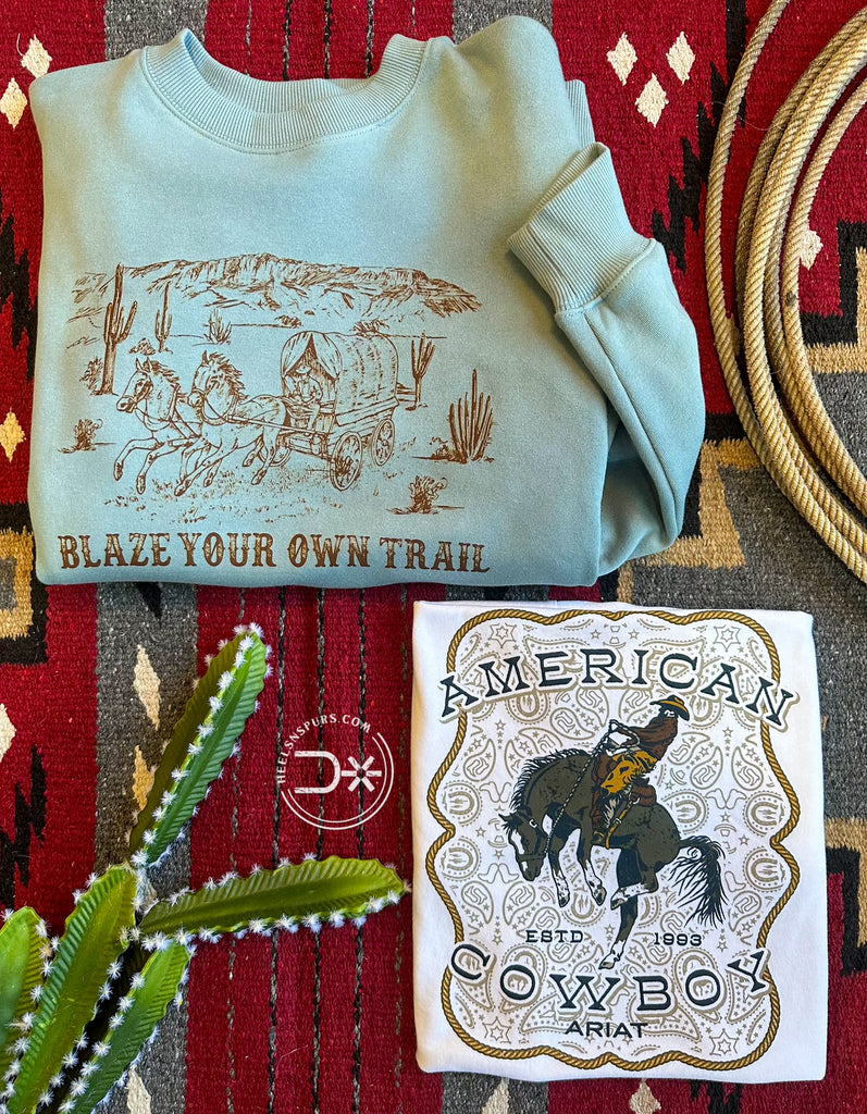 Western Grab Bag ~ (Sweatshirt & Tee)