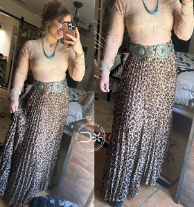 Leopard Skirt