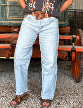 Load image into Gallery viewer, Flying Monkey High Rise Barrel Jeans
