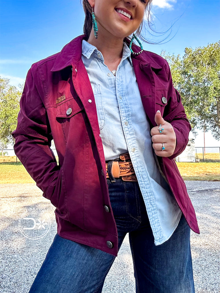 Ariat Grizzly Jacket ~ Burgundy