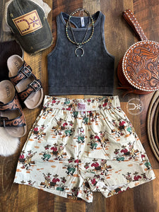 Wagon Wheel Shorts